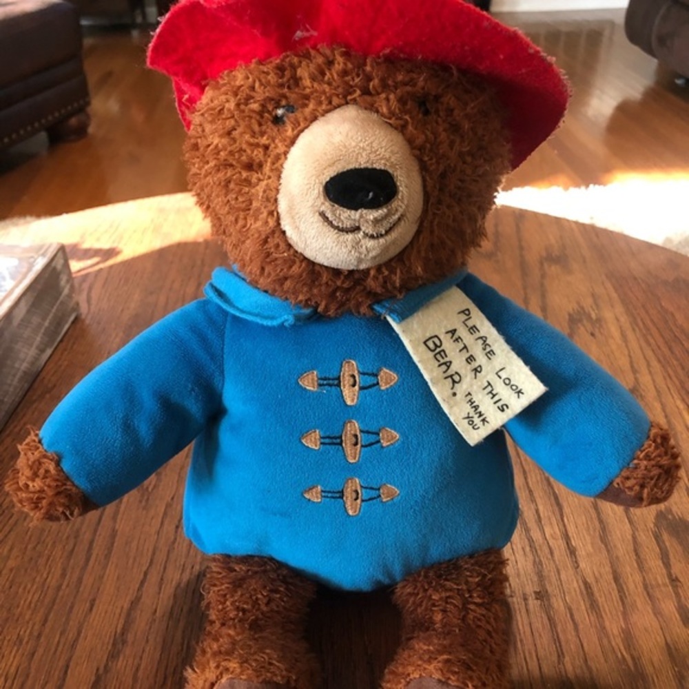 Kohls Cares Paddington Bear Plush Stuffed Animal some piling on hat.